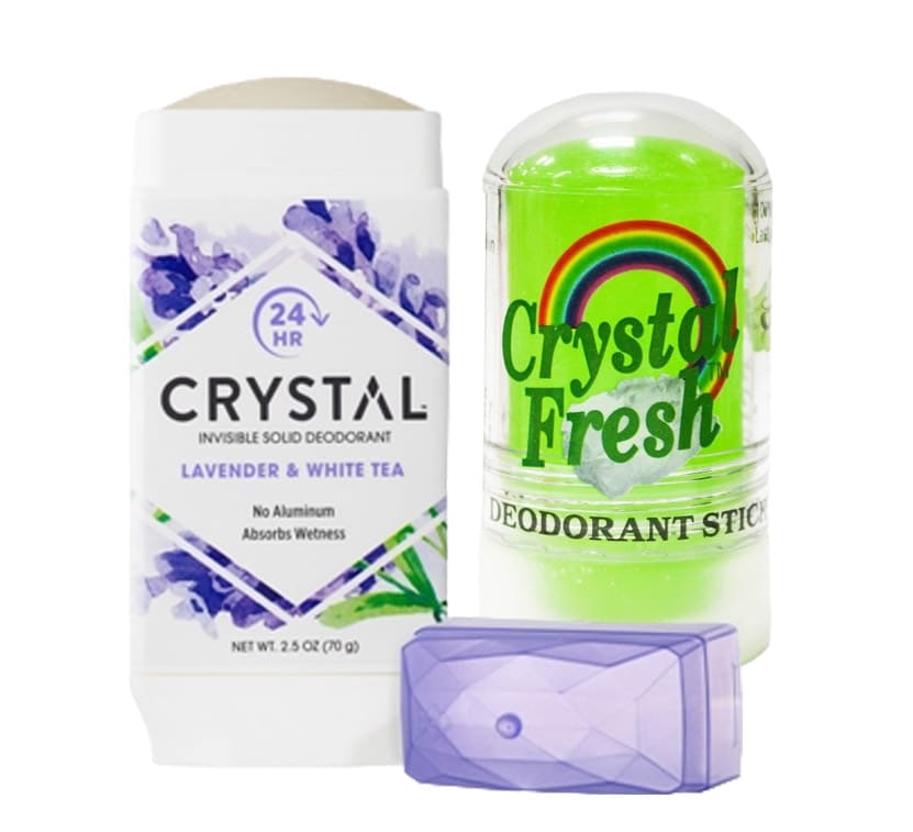 Натуральный дезодорант Crystal Fresh (Тайланд) и CRYSTAL (USA)